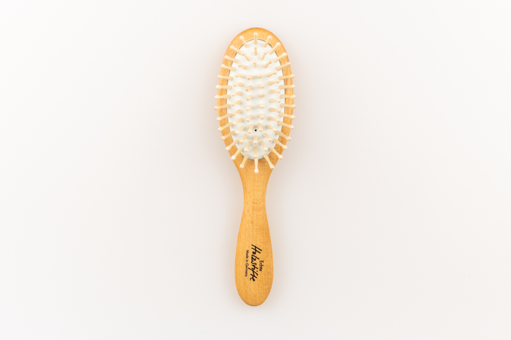 Preview: Haarbürste Holzstifte klein